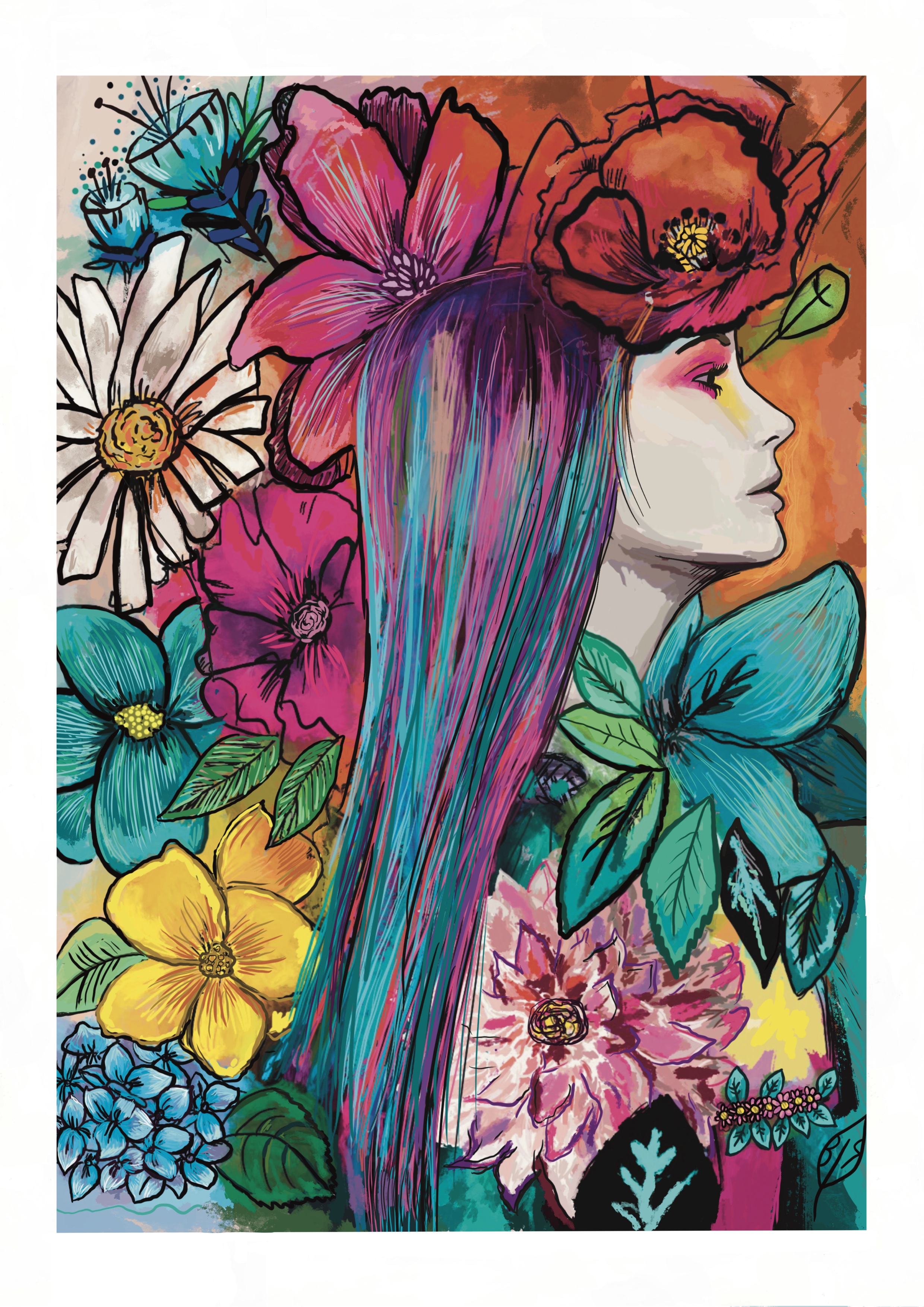 Smrt - ilustrace A4